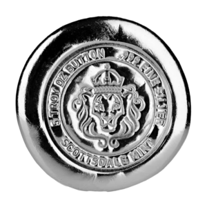 Scottsdale 5 oz silver button bar