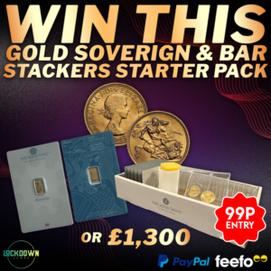 Gold sovereign & bar stackers starter pack