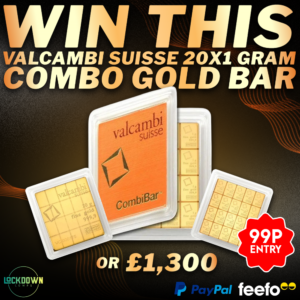 Valcambi Suisse gold combi bar competition