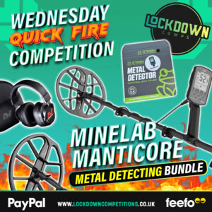 minelab manticore metal detector competition