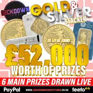 gold and silver bullion instant win competition