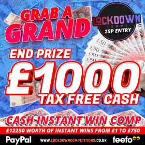 Competition common questions: What time does the draw take place?&nbsp; All of our competitions have an end time and live draw time on each competition. Where can i see the live draw take place? All of our live competition draws will take place on our Youtube Channel at the listed time on each competition. They are scheduled for Wednesday at 8:30 pm and Friday at 8:00 pm. Click here to go to our youtube channel Will i be notified if i win a instant win or main prize? All instant winners and main prize winners will be sent an email direct to your email inbox just moments after either purchase or the live competition draw has taken place.. (Click here if you would like to receive the winning results every Monday by email) Where can i check my numbers which i have been allocated? All tickets can be found on your account under my orders where it will show you a details list of your orders and ticket numbers. I didn't see my ticket when the live draw was taking place can i see a an entry list? At Lockdown competitions, we feel it's important to be transparent with our customers. Therefore, we provide an entry list for every competition, which can be found on our home page. Look for entry lists. (click here to see entry lists) What happens if you dont sell all the tickets in the competition? At Lockdown competitions we will draw all main end prizes regardless of ticket sales and will never extend a draw to sell more tickets. Where can i see the results of a competition i missed? All competition results are posted up on our main website under competition results. We also share results on our Facebook business page and Instagram page around an hour after the live draw.