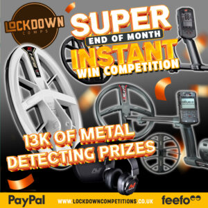 super metal detecting instant win competition