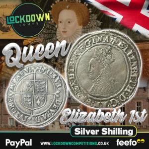 elizabeth I post medieval silver hammered shilling coin