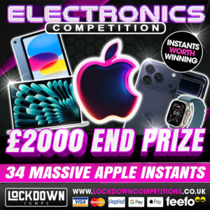apple electronics instant win competition