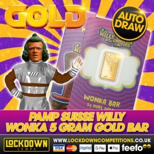 pamp suisse willy wonka 5 gram gold bar