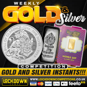 gold and silver bullion instant win competition