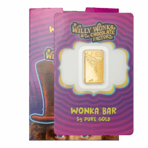 willy wonka 5 gram gold bar