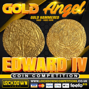 Edward Angel gold hammered coin