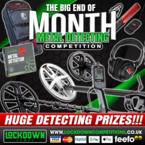 metal detecting instant win competition