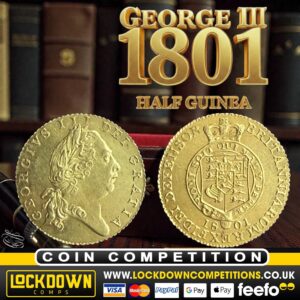 George III gold hal guinea 1801