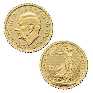 Royal Mint 1/10th Britannia gold coin 2026