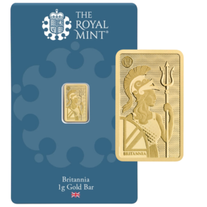 Royal Mint secure 1 gram gold bar