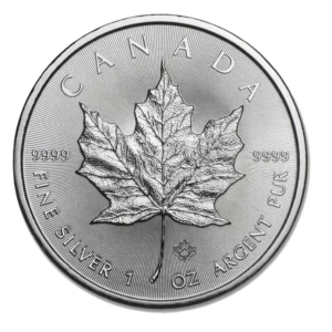 canadian maple 1 oz silver coin