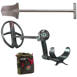 xp deus master with evolution pro cut t spade and pouch